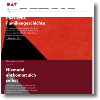 Hörbücher und Hörspiele von Der Audio Verlag (DAV)